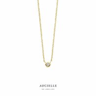 Collier - Briljant 18kt | Aucielle