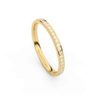 Trouwring - Briljant 18kt | Memoire