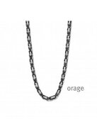 Collier - Staal | Orage