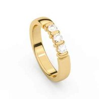 Trouwring - Briljant 18kt | Memoire