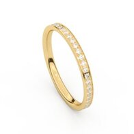 Trouwring - Briljant 18kt | Memoire