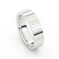 Trouwring - Briljant 18kt | Memoire