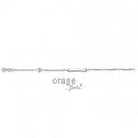 Naamplaat - Zilver | Orage Teenz