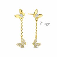 Oorbellen - Plaqué | Orage