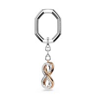 Sleutelhanger - Plaqué | Swarovski