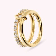 Ring - 18 kt Verguld ® | Bronzallure