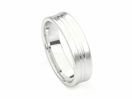 Trouwring - Zilver | Amici