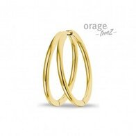 Oorbellen - Staal | Orage Teenz