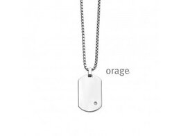 Collier - Staal | Orage