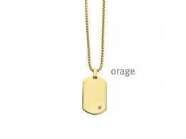 Collier - Staal | Orage