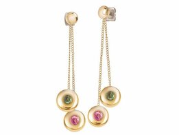 Oorbellen - Titanium | Boccia