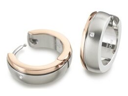 Oorbellen - Briljant Titan | Boccia