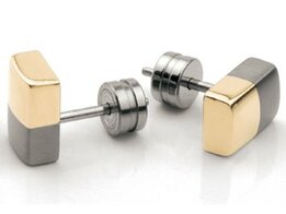 Oorbellen - Titanium | Boccia