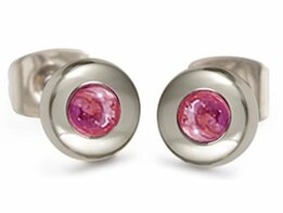 Oorbellen - Titanium | Boccia