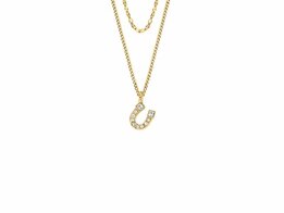 Collier - Staal | Fossil