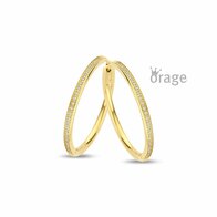 Oorbellen - Staal | Orage