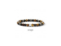 Armband - Staal/Beads | Orage