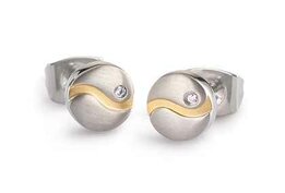 Oorbellen - Briljant Titan | Boccia