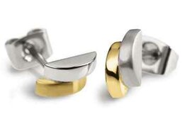 Oorbellen - Titanium | Boccia