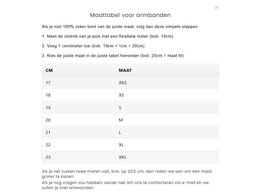 Armband - Staal/Beads | Gemini