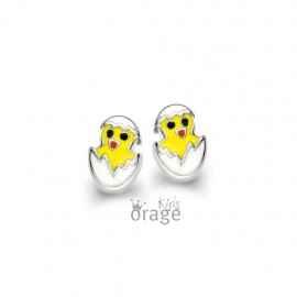 Oorbellen - Zilver | Orage Kids