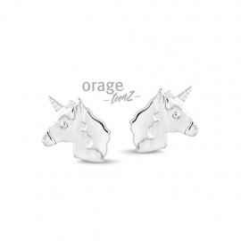 Oorbellen - Zilver | Orage Kids