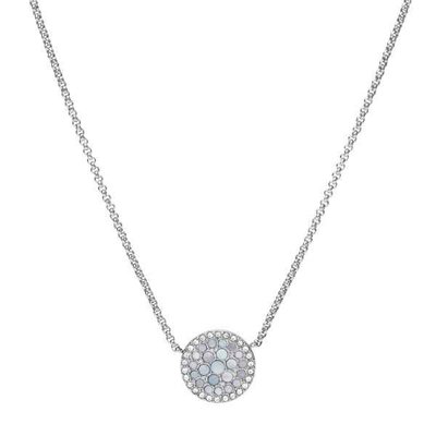 Collier - Staal | Fossil