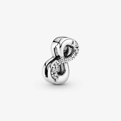 Reflexions Clip Charm - Zilver | Pandora