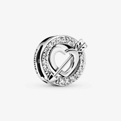 Reflexions Clip Charm - Zilver | Pandora