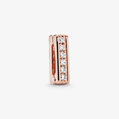 Reflexions Clip Charm - Rose™ | Pandora