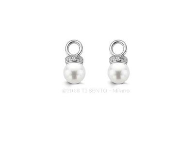 Hanger oorbel - Zilver | Ti Sento