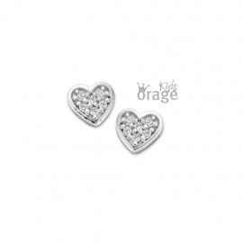 Oorbellen - Zilver | Orage Kids