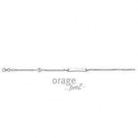 Naamplaat - Zilver | Orage