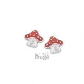 Oorbellen - Zilver | Orage Kids