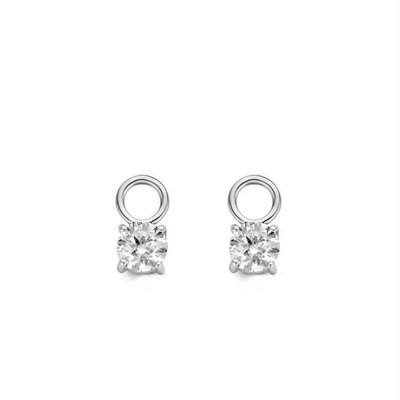Hanger oorbel - Zilver | Ti Sento