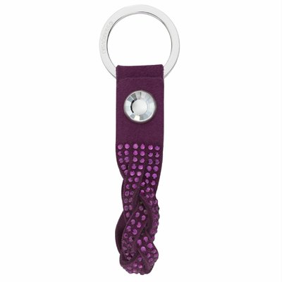 Sleutelhanger - leder | Swarovski