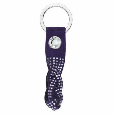 Sleutelhanger - leder | Swarovski