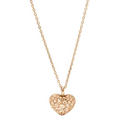 Collier - Staal | Fossil