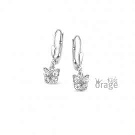 Oorbellen - Zilver | Orage Kids