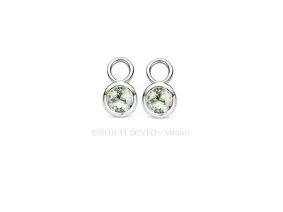 Hanger oorbel - Zilver | Ti Sento