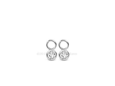 Hanger oorbel - Zilver | Ti Sento