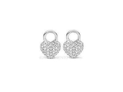 Hanger oorbel - Zilver | Ti Sento