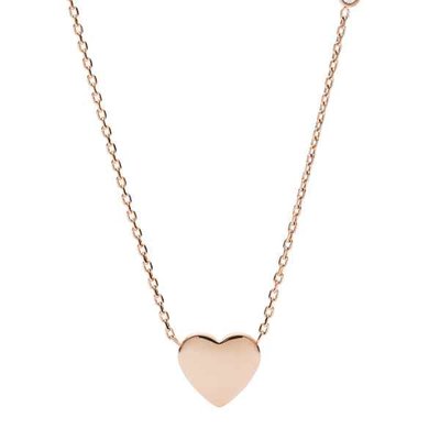 Collier - Staal | Fossil