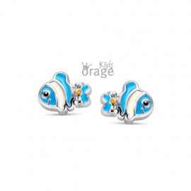Oorbellen - Zilver | Orage Kids