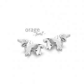 Oorbellen - Zilver | Orage Kids