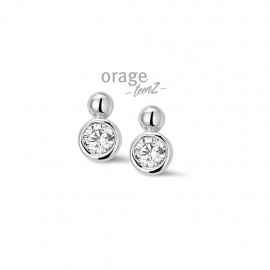 Oorbellen - Zilver | Orage Kids