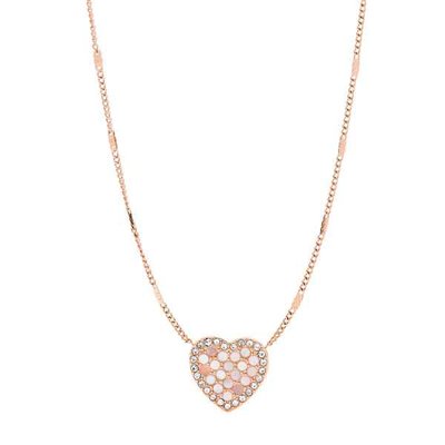 Collier - Staal | Fossil